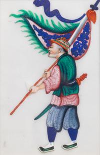 A Set of Twelve Chinese Export Pith Paintings — 19TH/20TH CENTURY