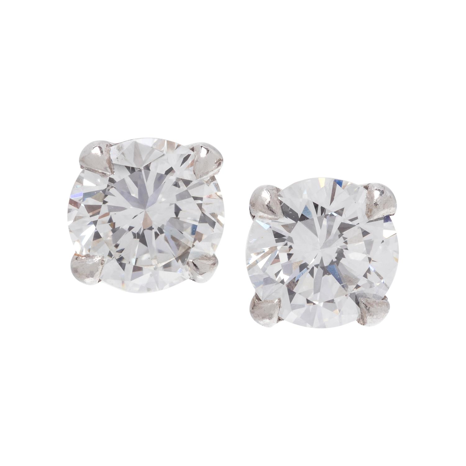 DIAMOND STUD EARRINGS