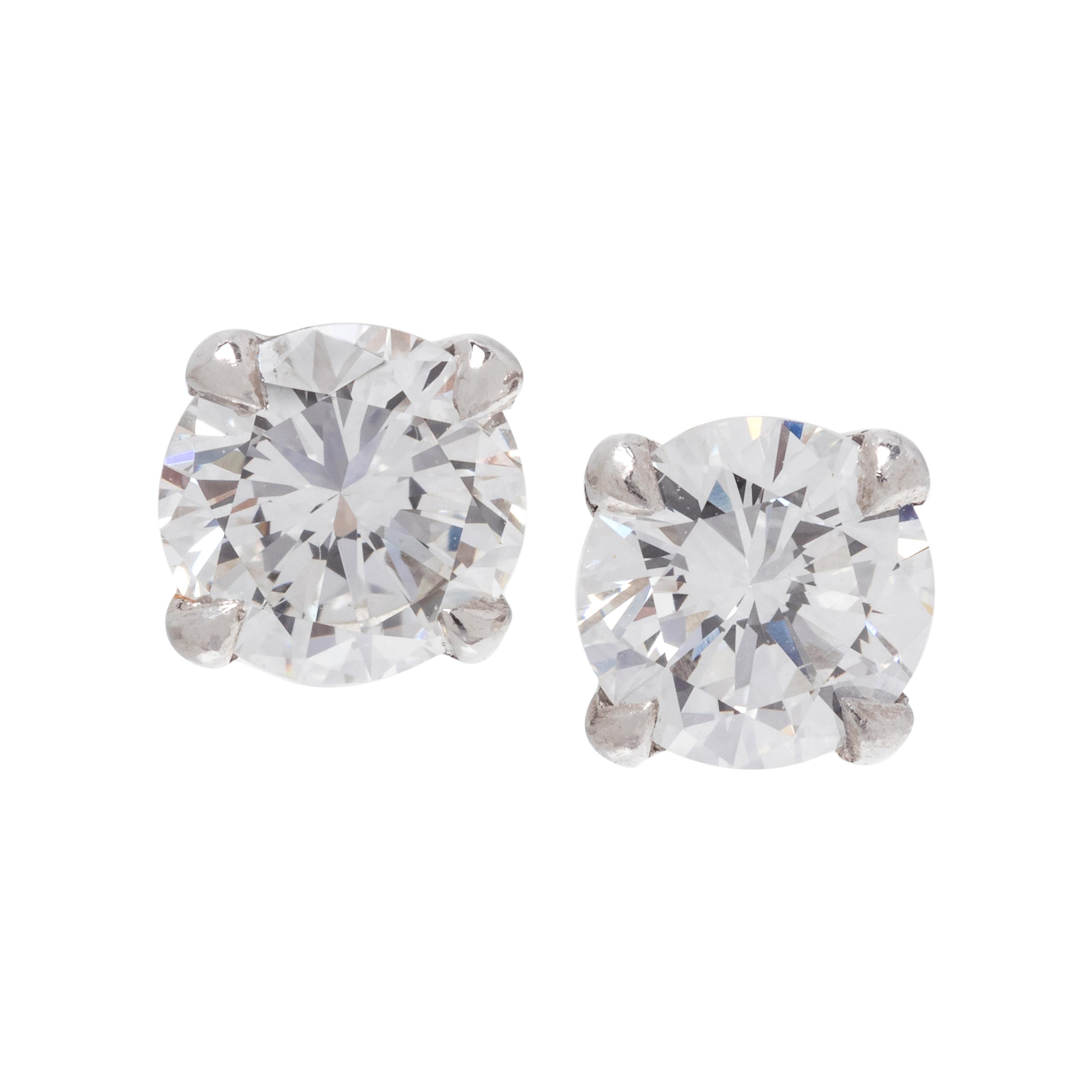 DIAMOND STUD EARRINGS