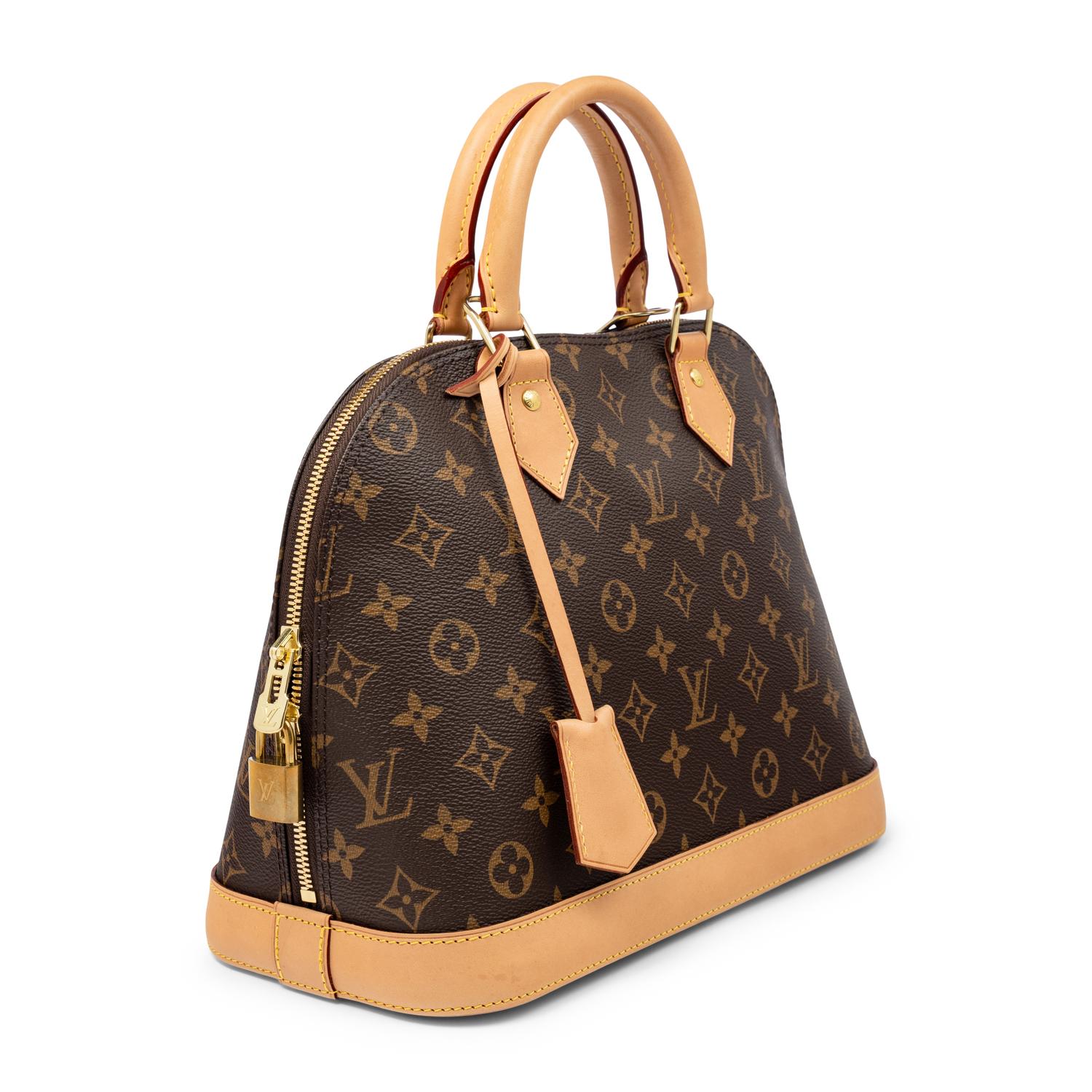 LOUIS VUITTON, MONOGRAM ALMA PM HANDBAG