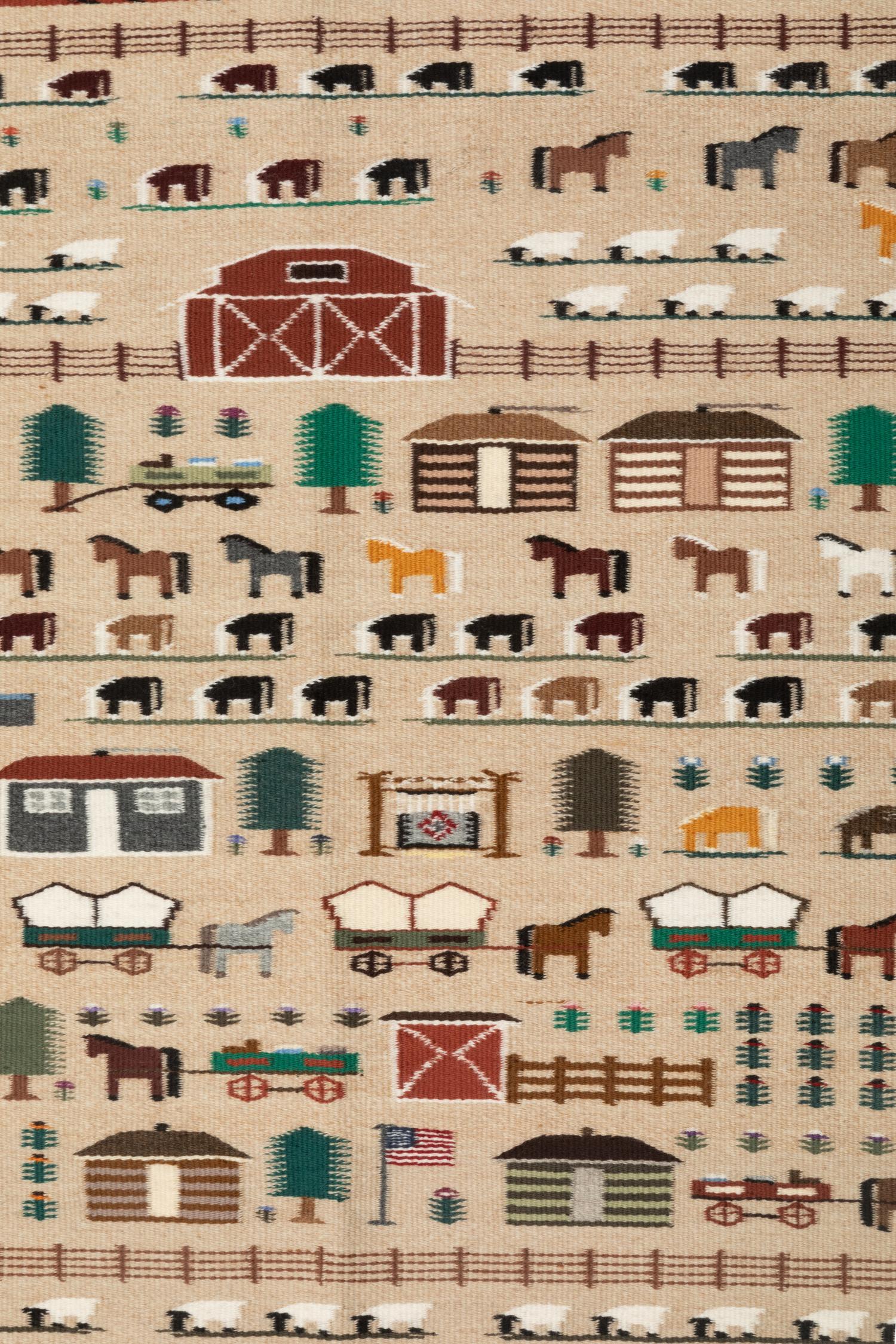 Navajo Pictorial Weaving / Rug