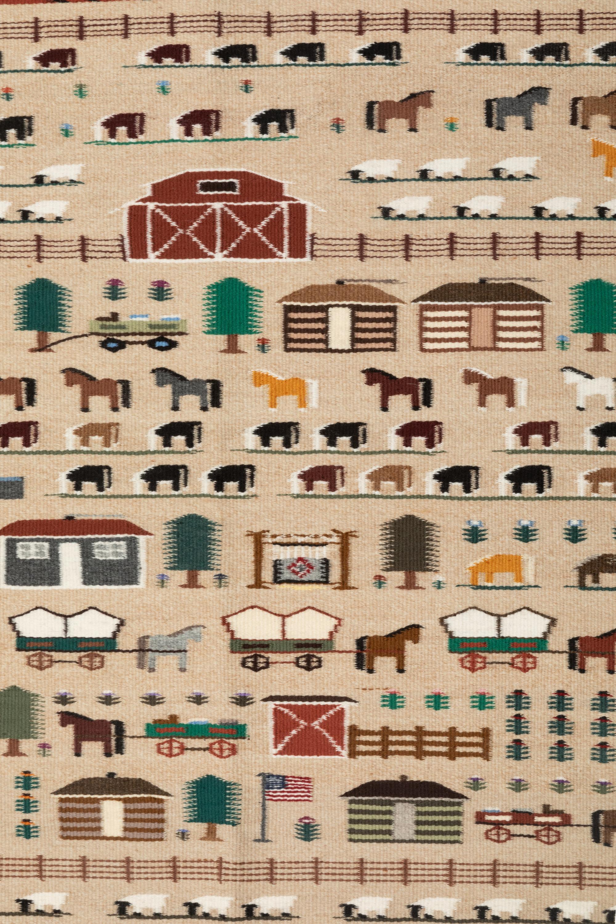Navajo Pictorial Weaving / Rug