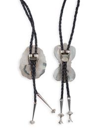 Navajo Silver and Turquoise Bolo Ties