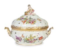 A Berlin (K.P.M.) Porcelain Covered Tureen