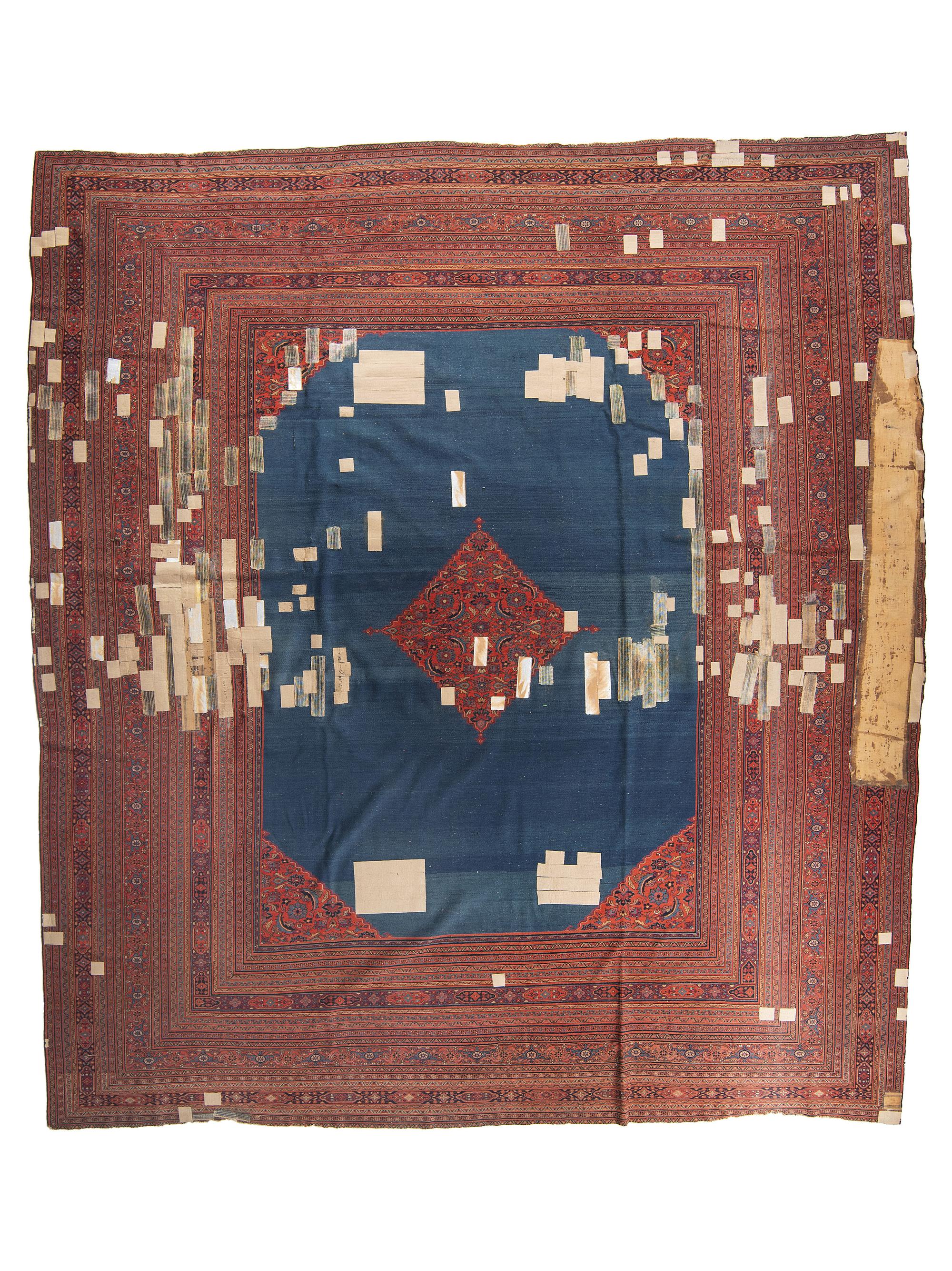 A Kirman Wool Carpet