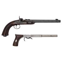 Lot of Two Percussion Pistols