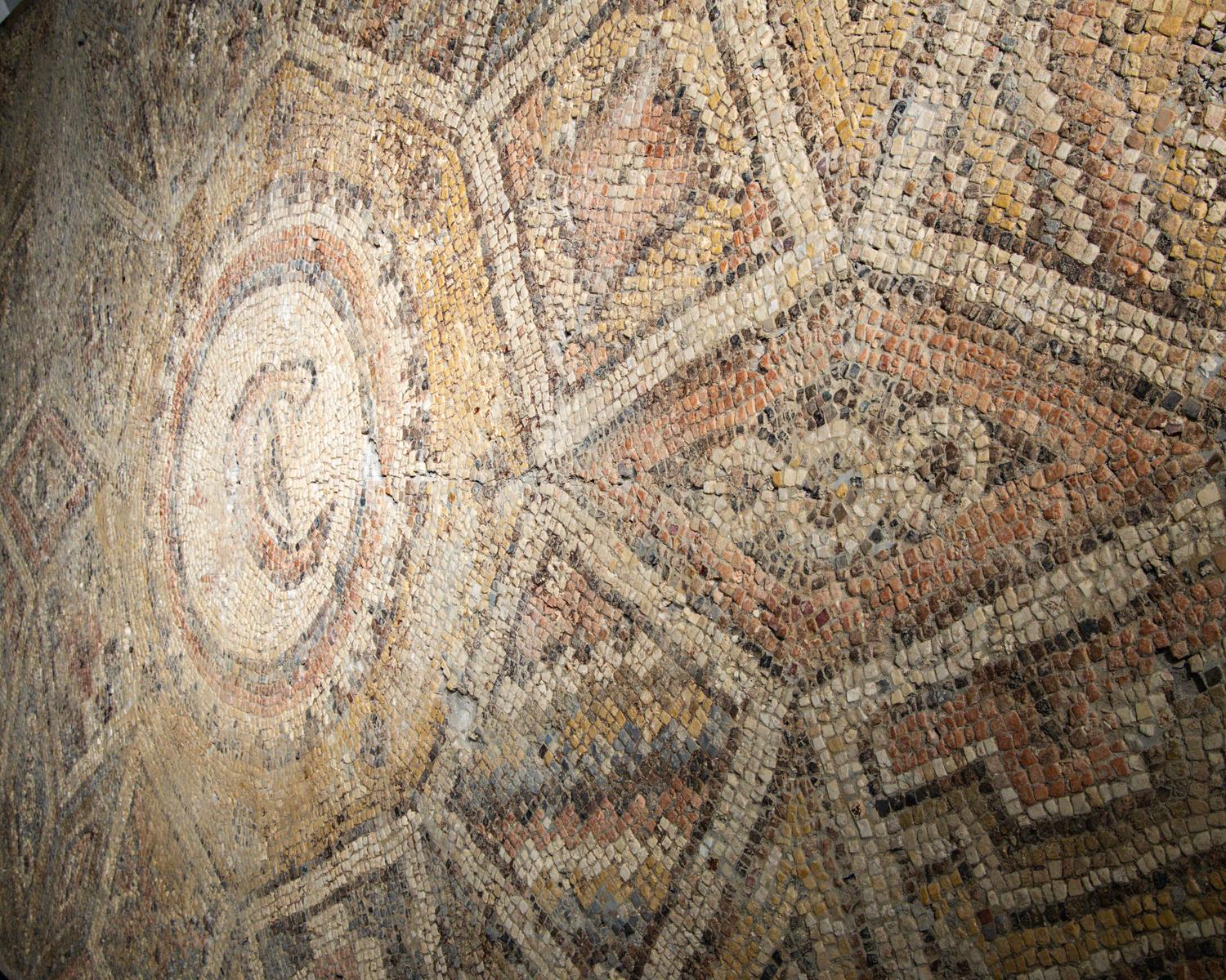 A Roman Geometric Mosaic Panel