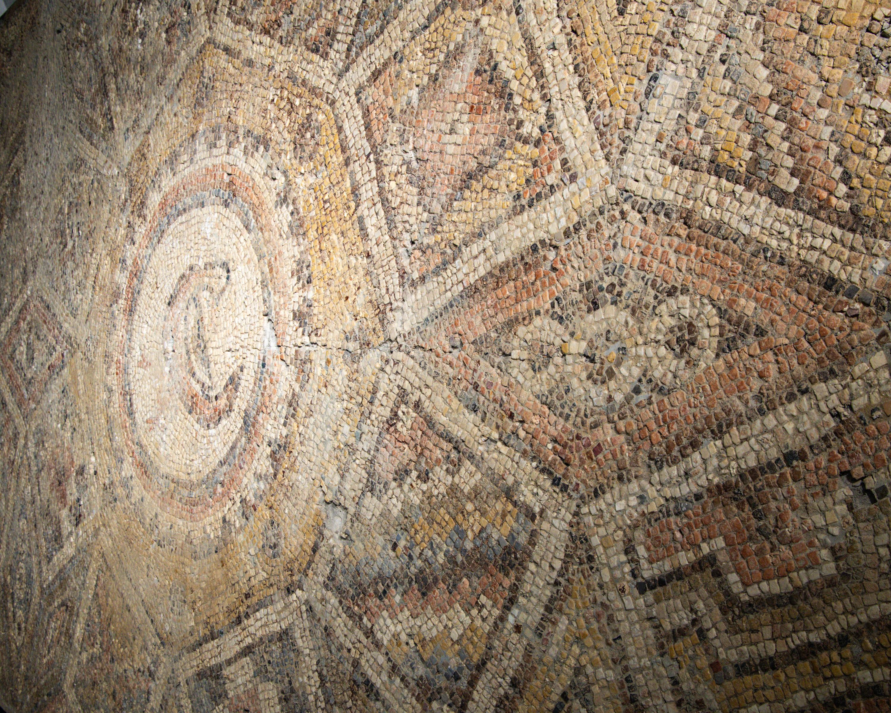 A Roman Geometric Mosaic Panel