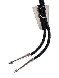 Sterling Silver and Mosaic Inlay Bolo Tie