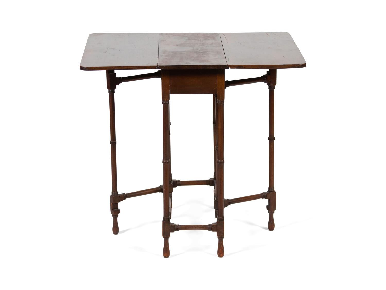 A Victorian Mahogany Spider Leg Table — 19TH CENTURY