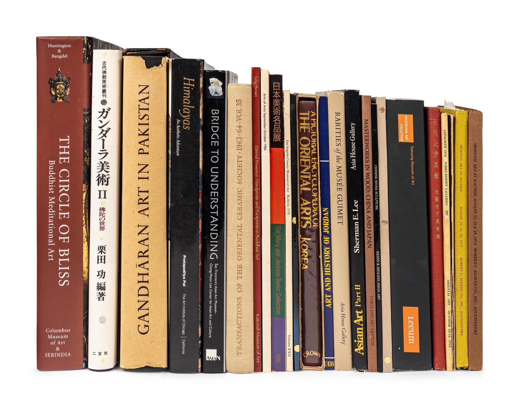[ASIAN ART] a group of reference works about Asian Art, comprising: