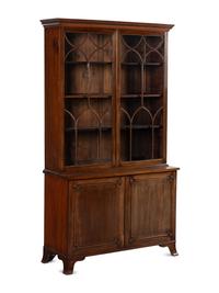 A George III Mahogany Bookcase
