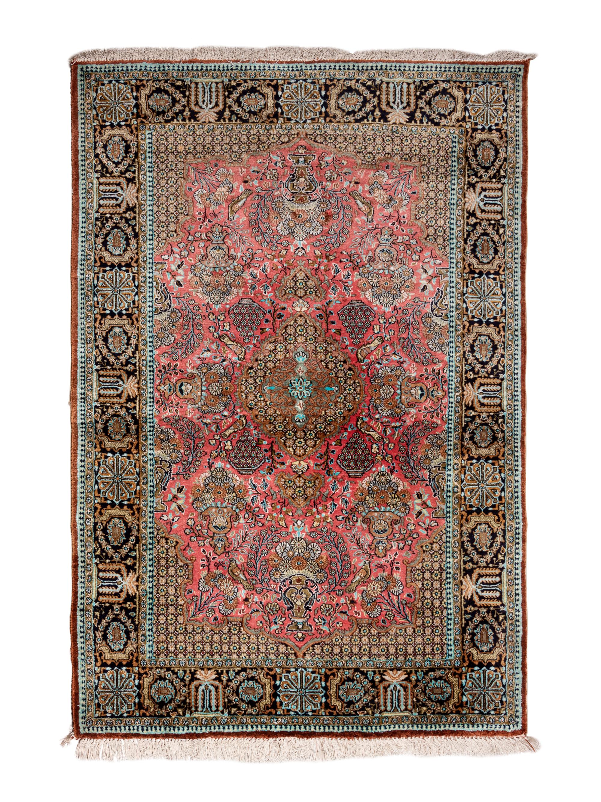 A Persian Silk Rug
