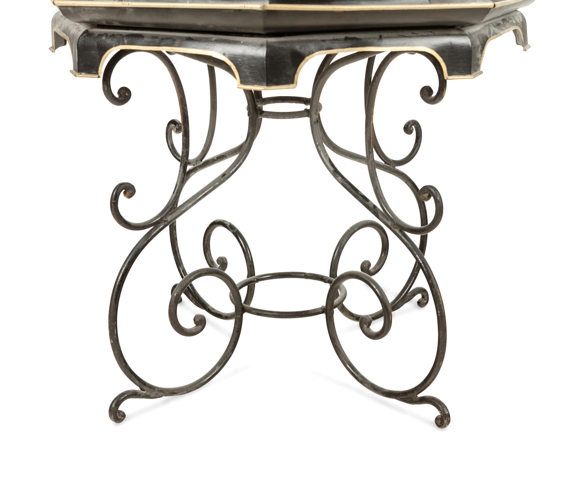 A Chinese Style Bird Cage and Stand