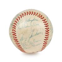 A 1959 St. Louis Cardinals Team Signed Autographed Baseball Including Early Bob Gibson Signature (Beckett Authentication Services BAS Certified),