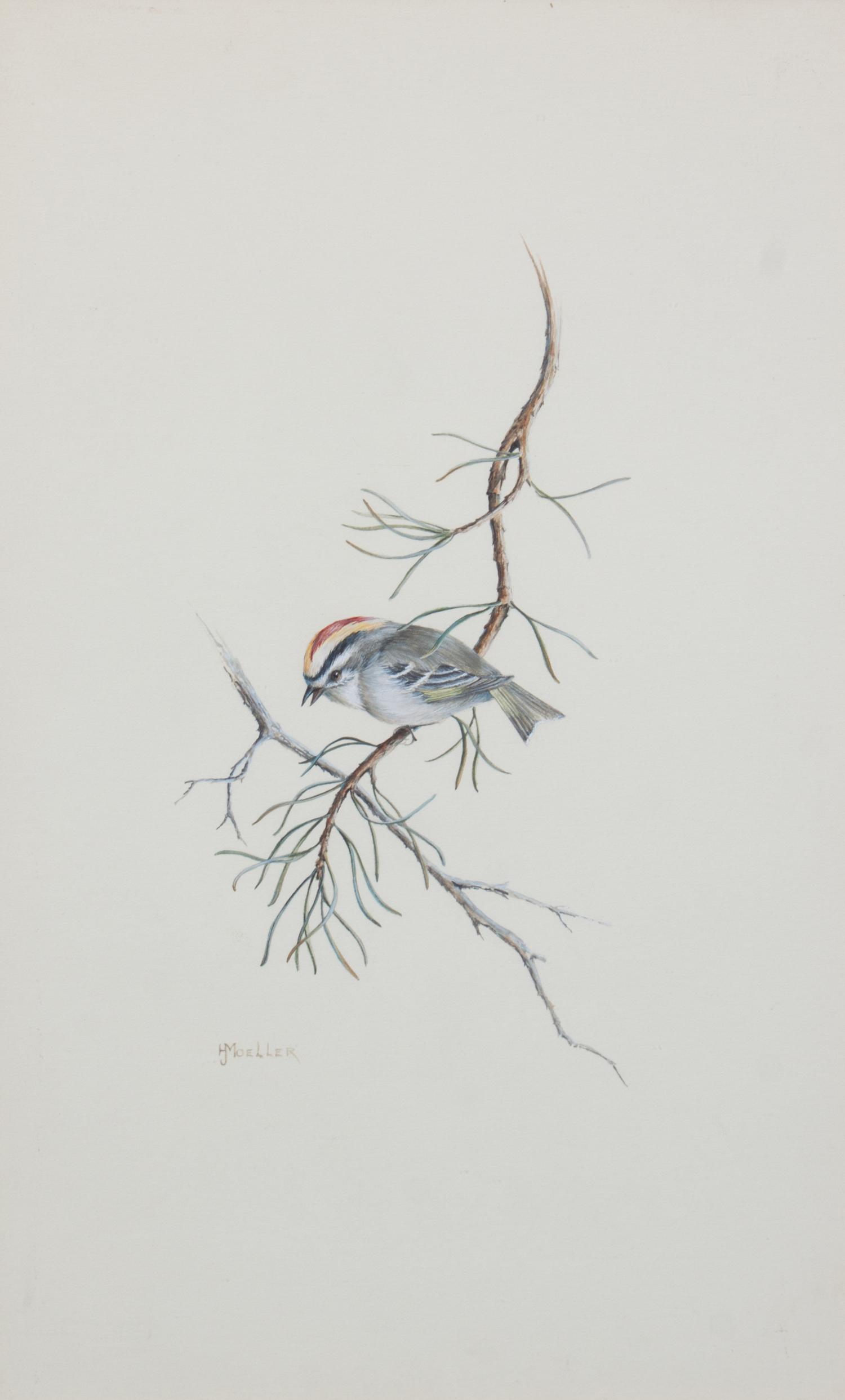Harry J. Moeller, (Wisconsin, 1932-1996), Birds (two works)