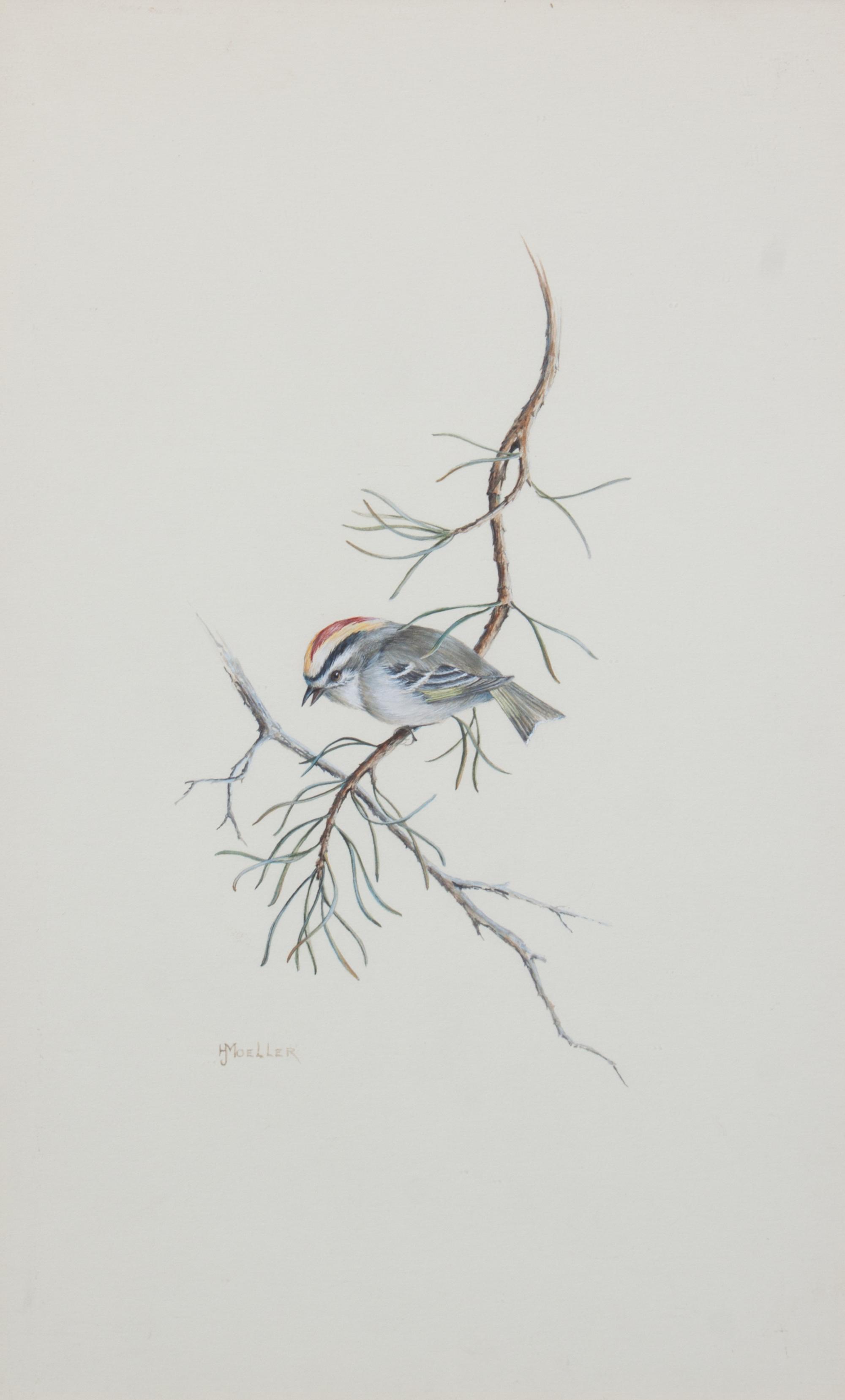 Harry J. Moeller, (Wisconsin, 1932-1996), Birds (two works)