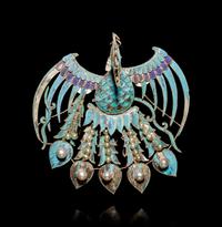 A Kingfisher Feather Phoenix-Form Headdress