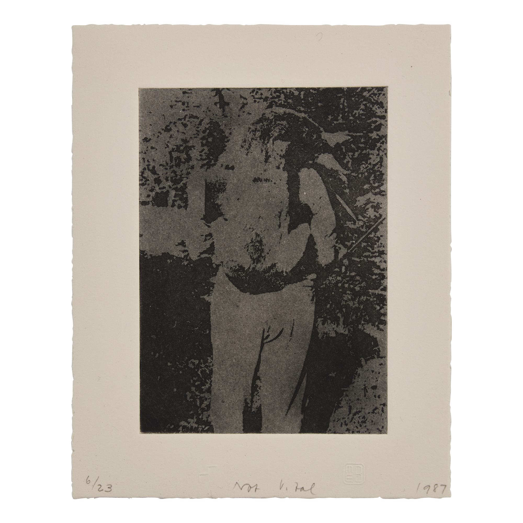 Not Vital (Swiss, b. 1948) — Snowblind, 1987 (portfolio of 6 etchings and a monoprint, with a portfolio case)