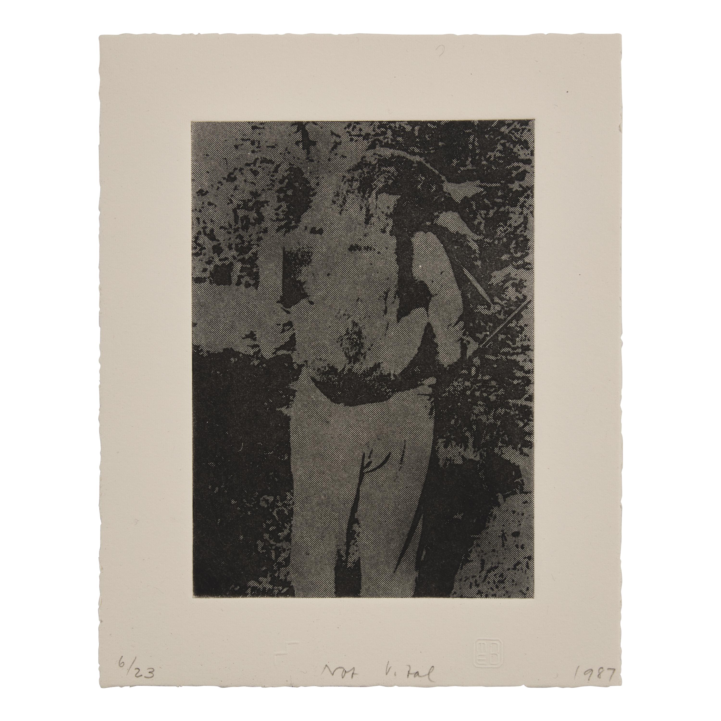 Not Vital (Swiss, b. 1948) — Snowblind, 1987 (portfolio of 6 etchings and a monoprint, with a portfolio case)