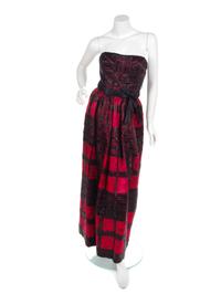 Galanos Evening Dress, 1960-70s