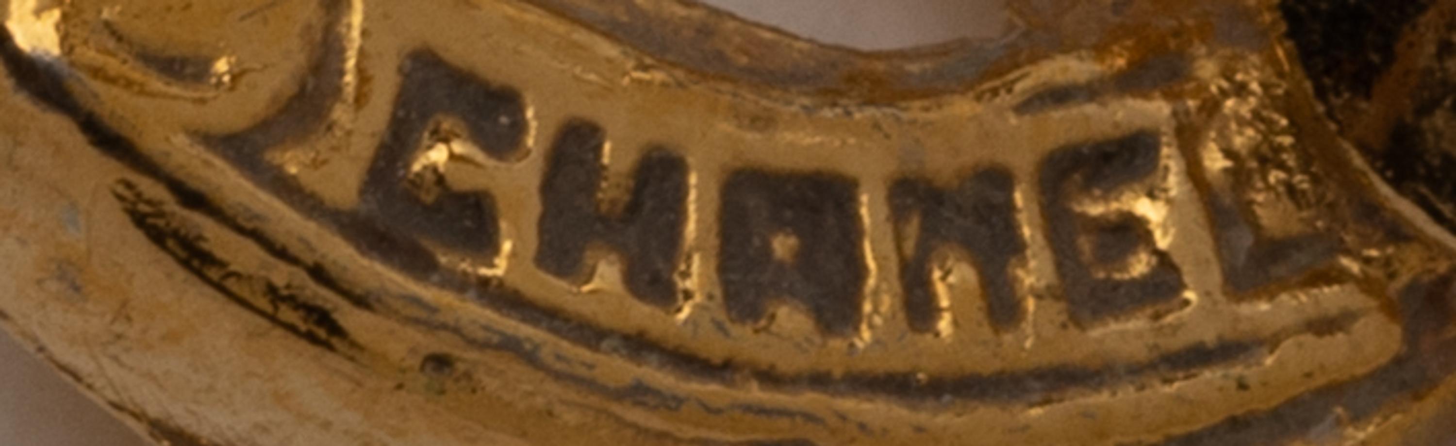 Chanel, CC Logo Ear Clips