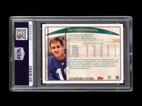 A 1998 Topps Peyton Manning Rookie Football Card No. 360 (PSA 9 MINT)