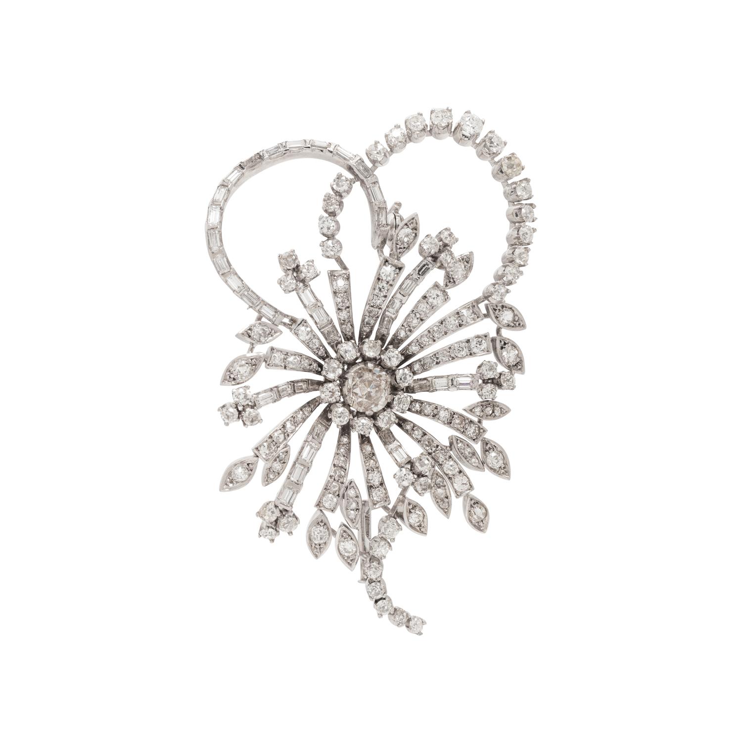 DIAMOND BROOCH
