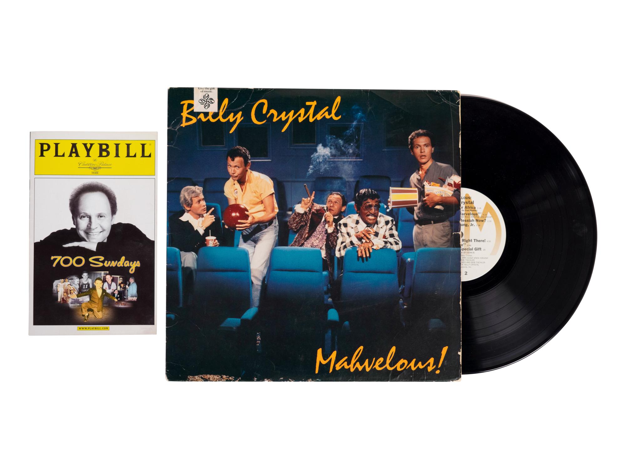 (Celebrity) A group of Billy Crystal memorabilia, comprising: