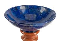 A Pair of Grand Tour Style Vari-Color Marble and Lapis Lazuli Table Ornaments