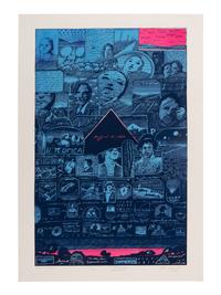 Eight Silk Screens (complete portfolio including cloth case)