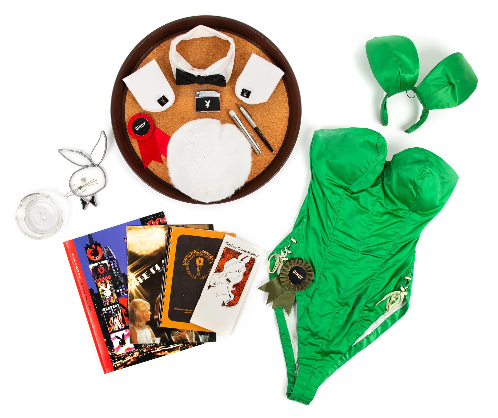 A Playboy Club Bunny Costume with Associated Ephemera