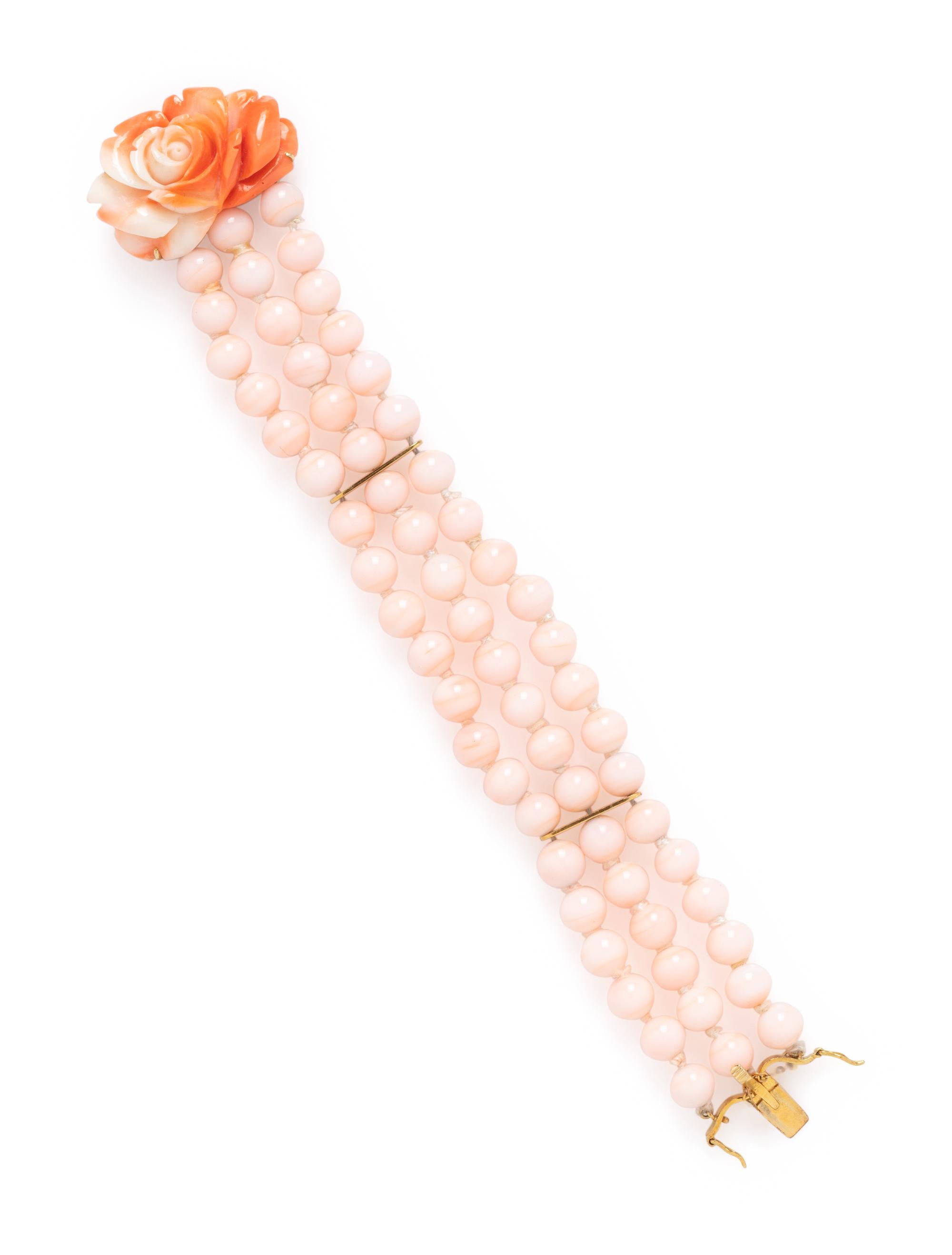 ANGEL SKIN CORAL BRACELET