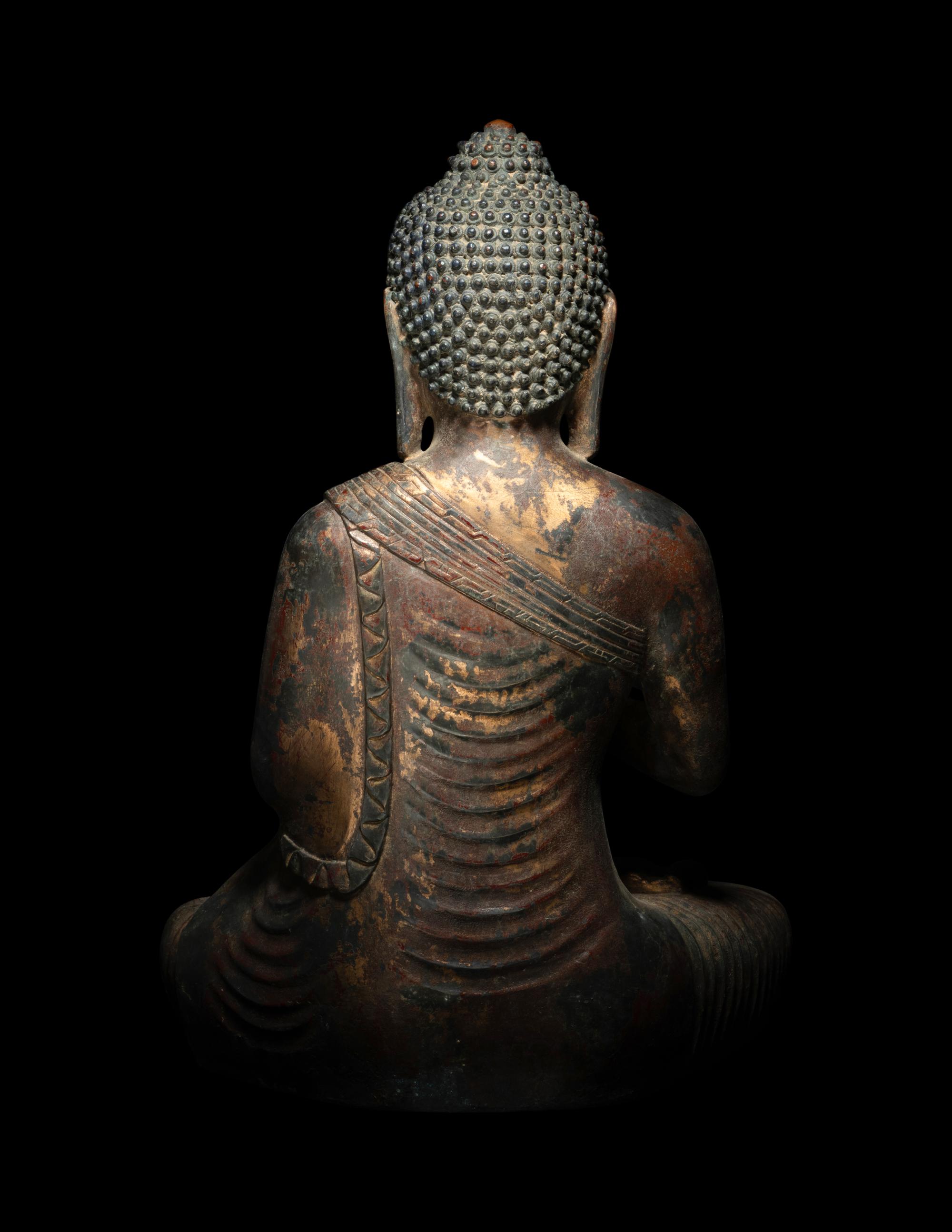 A Chinese Bronze Figure of Buddha
