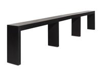 A Custom Ebonized Console Table