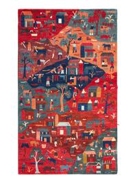 A Contemporary Wool Rug