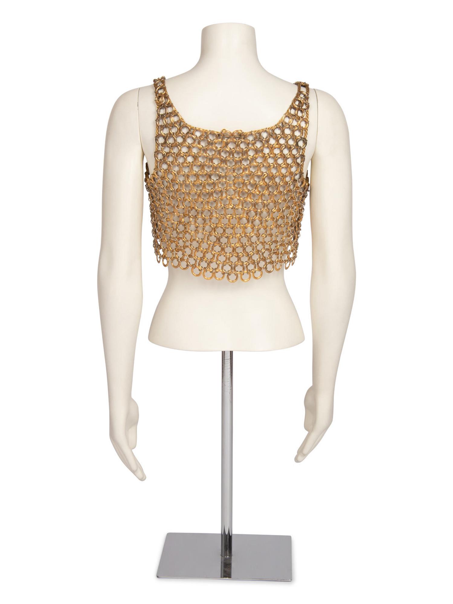 Paco Rabanne, Chainmail Top, 1970's