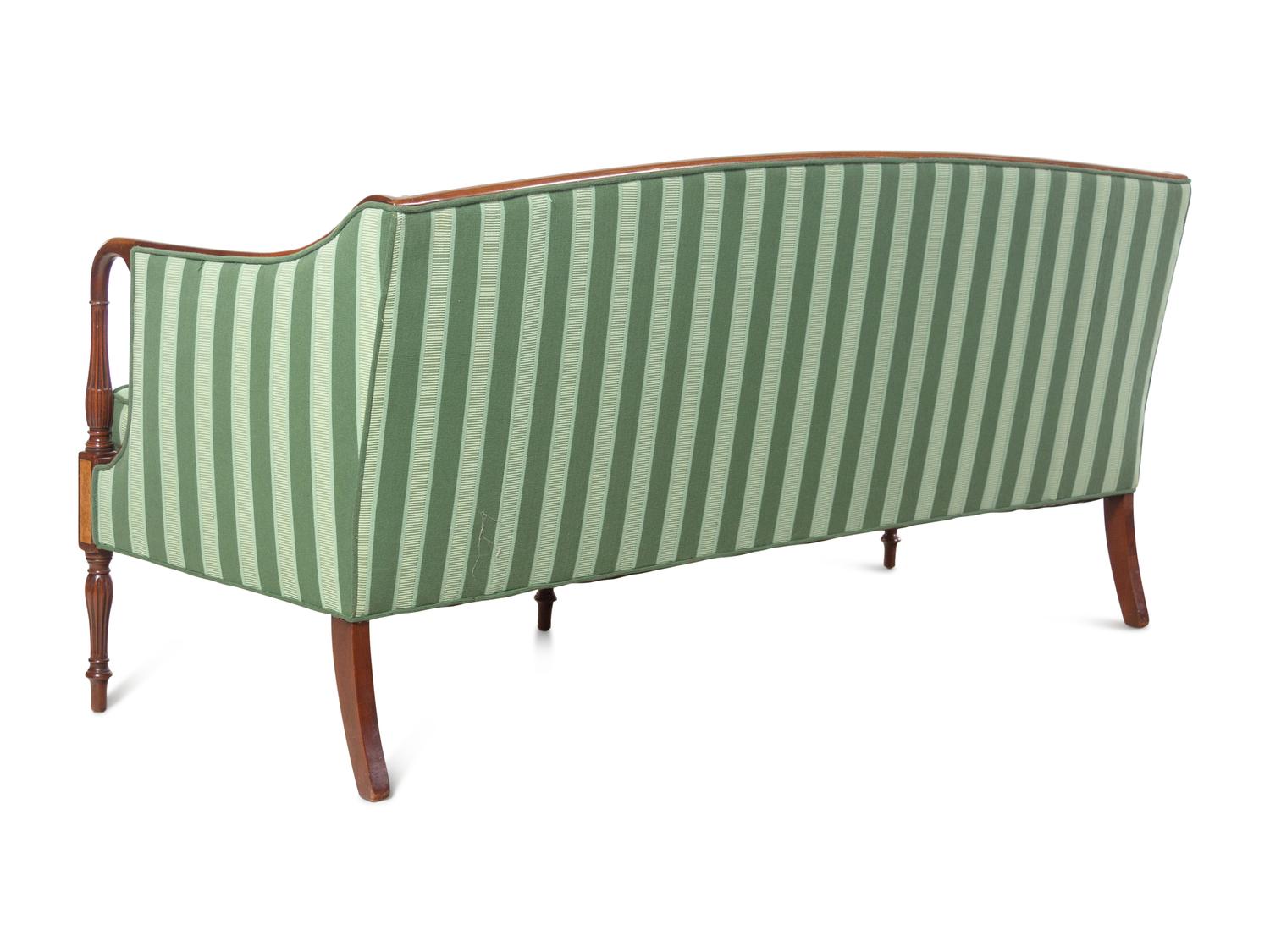 A Federal Style Mahogany Sofa