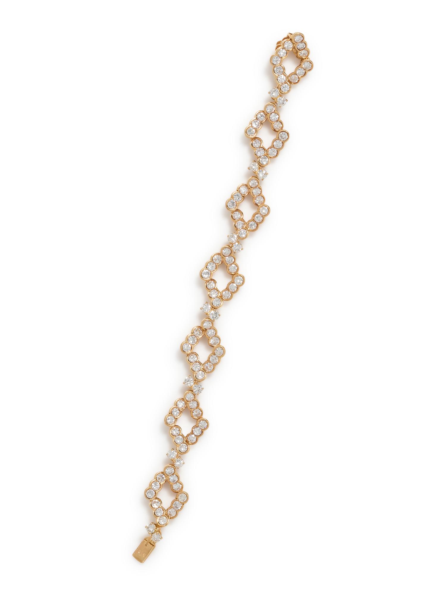 FRENCH, DIAMOND BRACELET