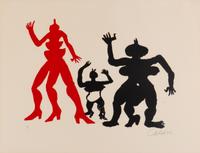 Three Acrobats (from Derriere le Miroir ), 1975