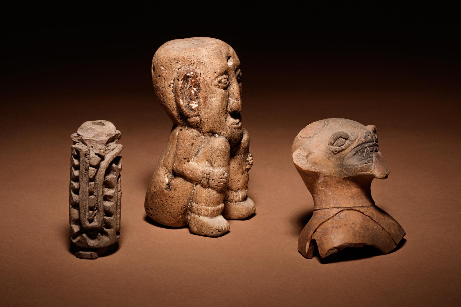 Three Pre-Columbian Objects