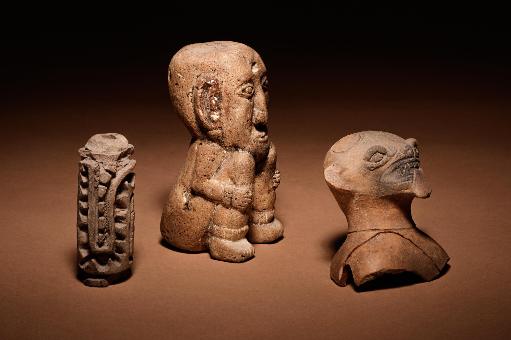 Three Pre-Columbian Objects