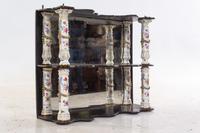 A Meissen Porcelain Mounted Hanging Vitrine