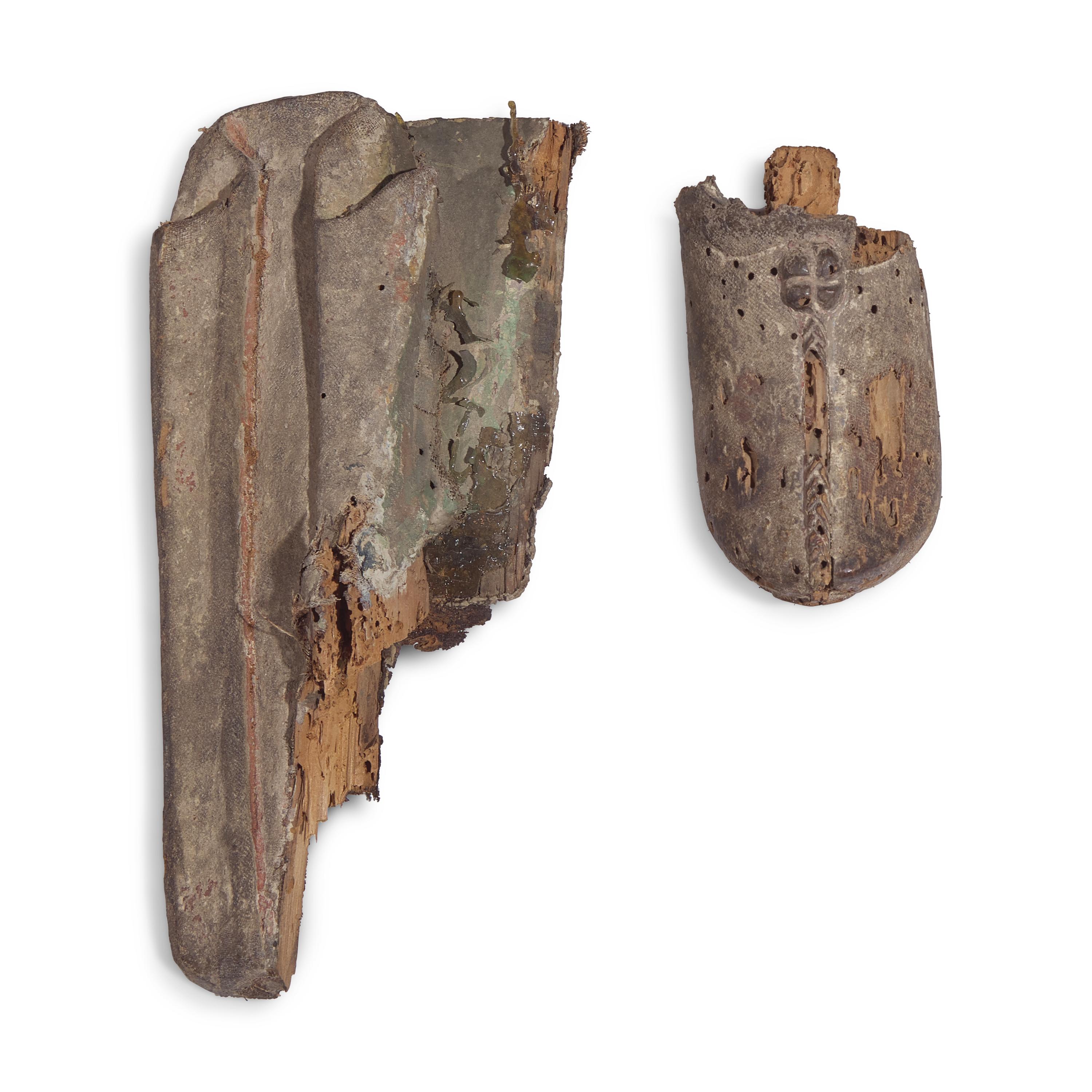 A Large Chinese Carved Wood Seated Figure of Luohan, Ming Dynasty 明 木雕大羅漢像