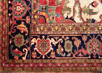 An Indo-Heriz Wool Rug