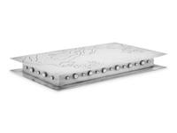 A Mexican Silver Table Casket