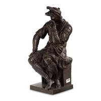 A French Patinated Bronze Figure of Lorenzo de Medici
