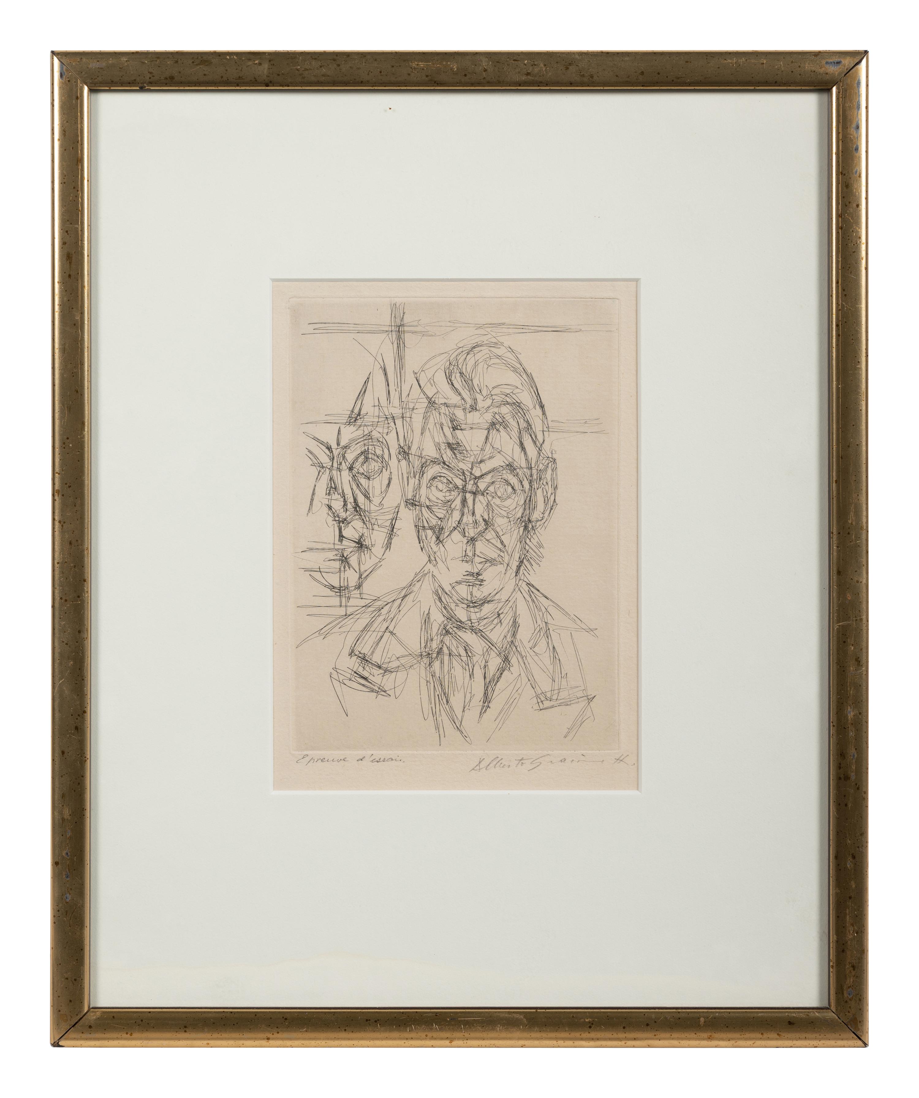 Portrait of André du Bouchet , ca. 1961