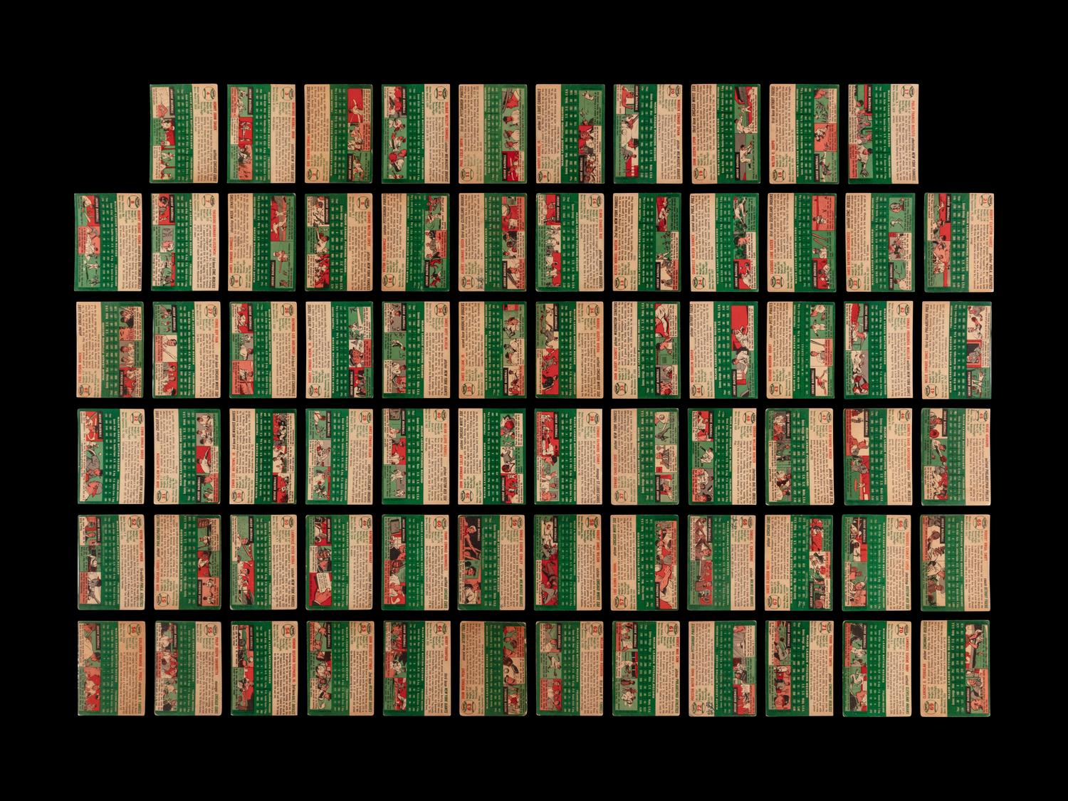 A Near Set of 1954 Topps Baseball Cards (243/250)