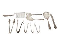 A Group of American Silver Serving Articles